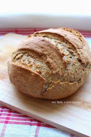 Barley grits for dusting the loaves. Greek Barley Bread Barley Bread Recipe Barley Recipe Healthy Greek Bread