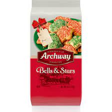 12 ounce (pack of 1) 4.5 out of 5 stars 6,349. Archway Cookies Bells And Stars Holiday Cookies 6 Oz Walmart Com Walmart Com