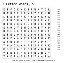 Let's take a look at how it's done. 4 Letter Words Beginning In A Word Search