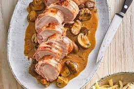 Nt Schweinefilet Im Speckmantel Mit Champignons Und Spatzle Rezept Schweinefilet Im Speckmantel Schweinefilet Schweine Filet