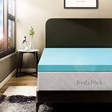 Bedspick Memory Foam Mattress Topper Twin Xl 3 Inch Gel Infused Soft Foam Mattress Pad C In 2020 Memory Foam Mattress Pad Foam Mattress Pad Memory Foam Mattress Topper