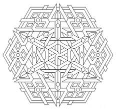 While there are plenty of coloring books lining the shelves of craft stores, sometimes all you need is one simple page. Free Printable Geometric Coloring Pages For Kids Geometric Coloring Pages Mandala Coloring Pages Pattern Coloring Pages