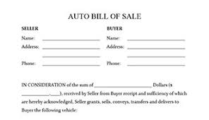 States requiring approved bill of sale. Auto Bill Of Sale Form