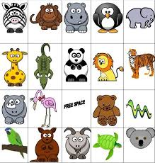 Students Will Play A Game Of Zoo Animal Bingo Shrink Art Zoo Animals Zoo