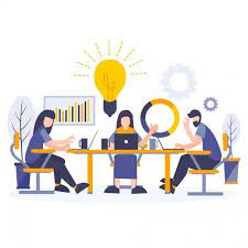 Business Brainstorming Teamwork Office Meeting Team Group Professional Discussion People Communicatio Brainstorming Logo Design Free Templates Logo Design Free