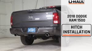 Installation for most applications is straightforward; 2018 Dodge Ram 1500 Trailer Hitch Installation Youtube