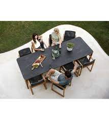 It is highlighted by a sleek, ceramic. Aspect Dining Table Juniper House