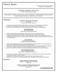 Financial Analyst Resume Example Awesome Senior Financial Analyst Resume In 2020 Business Analyst Resume Financial Analyst Business Analyst