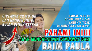 Istilah ini merupakan makna lain dari kata baru. Cara Yang Benar Mengikuti Giveaway Baim Wong Ada Motor Harga 35 Juta Youtube