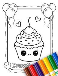 Coloring book pdf, printable coloring pages for adults and kids, animals coloring sheet, cute doodle pages, activity pages party printable. Coloring Pages Draw So Cute