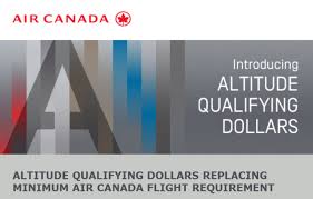 Air Canada Altitude Program Changes January 1 2016