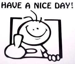 Have A Nice Day Finger Funny Car Truck Window Vinyl Decal Sticker 12 Colors Ebay Vinyl Decals Vinyl Decal Stickers Window Vinyl