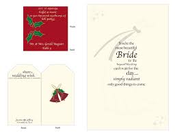 If you're certain you know the recipients sense of humour well enough then go for it but if in doubt stick to a standard message. Bridal Shower Best Wishes Wording