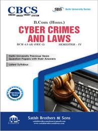 Du B Com Hons 4th Sem Cyber Crimes Laws Previous Years Solved Question Paper Question Paper This Or That Questions Previous Question Papers