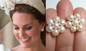 Buy Real Natural Pearl Earrings, Sterling Silver, Rose Gold, Gold Pearl  Flower Cluster Earring, Inspired by the Wonderful Smile Online in India