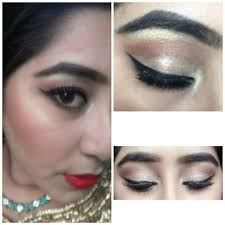 I put these 2 types of eye together as they share a common goal with makeup. Tutorial How To Do Wedding Party Makeup At Home