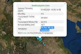 Ισχυρός σεισμός στον άγιο δομίνικο. Seismos Twra Sthn Elassona