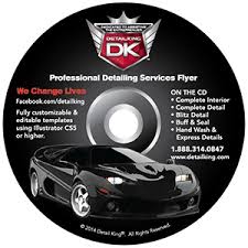 How to learn auto detail supplies and car care? Car Detailing Services Flyer