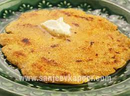 How To Make Makki Di Roti Recipe By Masterchef Sanjeev Kapoor Recipe Roti Indian Bread Indian Food Recipes