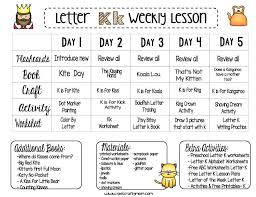 Letter K Free Preschool Weekly Lesson Plan Letter Of The Week 11 This Crafty Mo Preschool Weekly Lesson Plans Lesson Plans For Toddlers Toddler Lessons