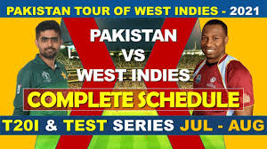 Watch live cricket streaming score of cricket league matches 2019, latest score update, play cricket games and find cricket news and live cricket streaming. Pakistan Vs West Indies 2021 Schedule Pakistan Tour Of West Indies 2021 Pak Vs Wi 2021 Series Youtube