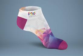 Free Sock Mockup Free Psd Psd Graphics Free Photoshop Mockup Psd Sock Chaussures Slip On Mock Up Chaussettes