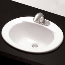 self rimming bathroom sink bone lt501