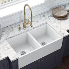 ruvati 33 x 18 inch fireclay farmhouse