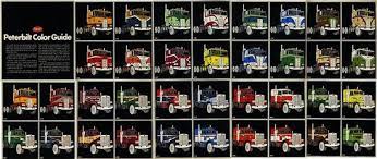150 Peterbilt Color Guide Ideas