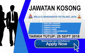 Peluang kerjaya majlis bandaraya petaling jaya. Jawatan Kosong Mbpj Majlis Bandaraya Petaling Jaya 25 September 2018 Jawatan Kosong Kerajaan Swasta Terkini Malaysia 2021 2022