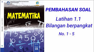 A 8 b 9 c 10 c. Pembahasan Soal Latihan 1 1 No 1 5 Bab 1 Perpangkatan Dan Bentuk Akar Matematika Kelas 9 Semester 1 Youtube