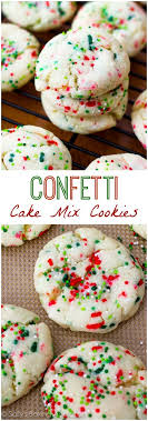 Find quality dairy products to add to your perfectly sweet sugar cookie dough that's ready to bake in minutes. Confetti Cake Batter Cookies Sally S Baking Addiction