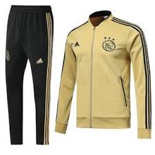 Afc Ajax Football Club 2018 19 Training Gold Top Tracksuit Futbol Calcio Soccer Club Fussball Bnwt Sporty Outfits Men Tracksuit Tracksuit Set