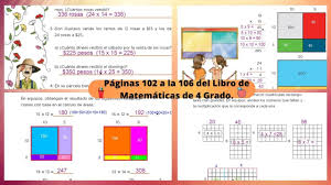 Libro matematicas segundo grado , 172 paginas , año 2004. Paginas 102 A La 106 Del Libro De Matematicas De 4 Grado Youtube