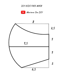 Diy Kids Face Mask Pattern In 2020 Mask For Kids Face Masks For Kids Face Mask