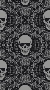 Back to 62 cell phone wallpapers hd 3d hd wallpapers skull. 31 Black Skulls Phone Wallpaper Ryan Wallpaper