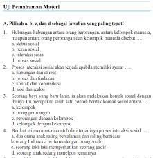 We did not find results for: Soal Uji Pemahaman Materi Agama 7 Jawabanku Id
