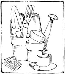 Beccy S Place Gardening Items Garden Coloring Pages Coloring Pages Colouring Pages