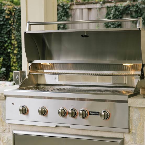 BBQ grill cooking