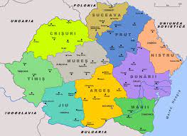 Harta detaliată a româniei apă curgătoare de la izvor până la vărsare. ImpÄrÅ£irea Administrativ TeritorialÄ A Romaniei In Perioada 1938 2005 ViaÅ£a LiberÄ GalaÅ£i