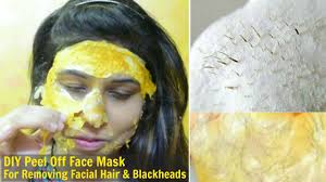 It includes gelatin, which contains a lot of protein helpful in skin rejuvenation, as well as milk, which has fatty acids that restore lost shine and dig out accumulated debris from pores. Diy Golden Peel Off Mask To Remove Whiteheads Blackheads And Facial Hair Naturally