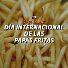 Sin embargo, probablemente no sabemos que este producto oriundo de los andes tiene un día de celebración. Descuentos Rata Twitterissa Hoy Es El Dia De La Papas Fritas Saquense Unos Descuentosguata Para Celebrar Tan Maravilloso Acompanamiento O Tambien Plato Principal Https T Co U5lvzjqqhn