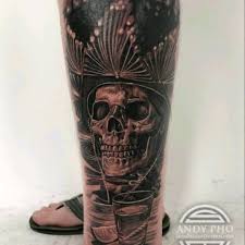Custom tattoo design is the world's leader in online tattoo designs. Tattoo Uploaded By Ocelotl Andypho Mariachi Tequila Realism Portrait Blackandgrey Traditional Mexican 403420 Tattoodo