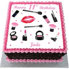 See more ideas about make up cake, cupcake cakes, cake decorating. Make Up Birthday Cake Flecks Cakes