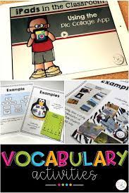 The pdf features a different activity for each number, each of which can be clicked for an activity description. Teaching Acadmic Vocabulary Activities For The Ipad Kindergarten First Second Third Vocabulary Activities Teaching Vocabulary Teaching Reading Strategies