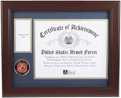 Armed forces to award such a medal, doing so in 1961. Amazon Com Allied Frame U S Marine Corps Medal And Award Frame With Medallion 13 X 16 Document Holders