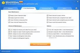 تحميل برنامج تنظيف وصيانة جهاز الكمبيوتر وتحسين أداء وفعالية النظام Winutilities Free مجانا System Clean Window Cleaner Internet Cookies