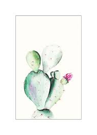 Very nice prickly pear cactus tattoo by annie mess. Original Komar Wallpapers Murals With Or Without Frame