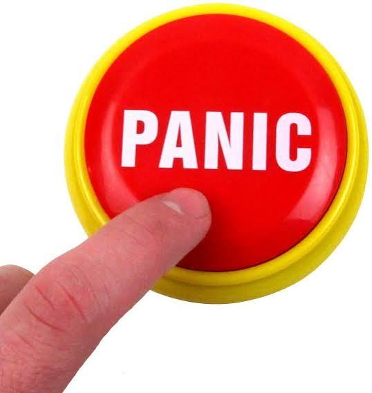 the panic button logo