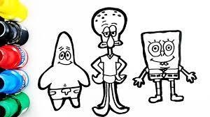 Untuk mewarnai silahkan download gambar rumah spongebob dalam ukuran besar di link berikut ini : Cara Menggambar Dan Mewarnai Spongebob Squidward Dan Patrick Sahabat Selamanya Lucu Untuk Anak Youtube